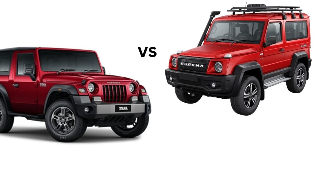 Mahindra Thar vs Force Gurkha